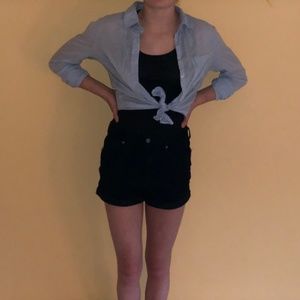 Light blue button up shirt